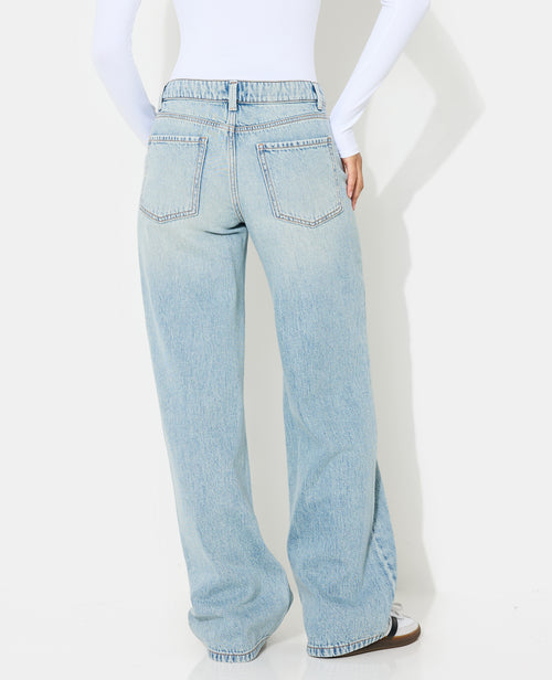 J71-3 / Jean wide taille basse - PIMKIE - 6