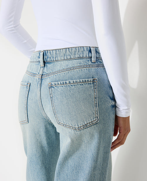 J71-3 / Jean wide taille basse - PIMKIE - 7