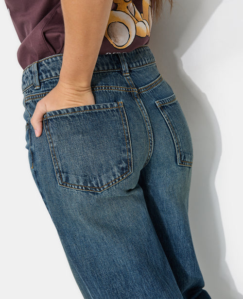 Jean wide taille basse - PIMKIE - 3