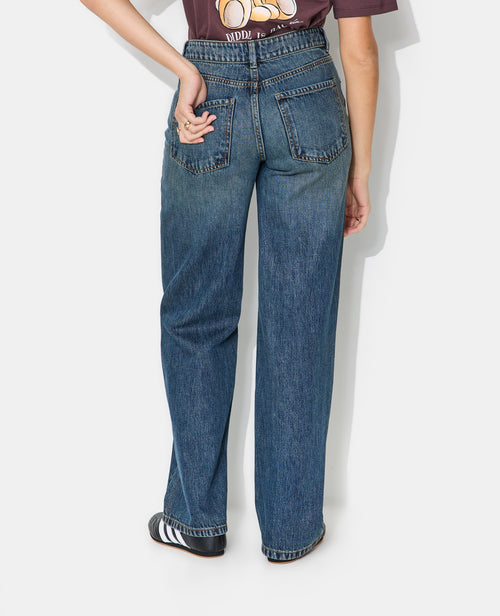 Jean wide taille basse - PIMKIE - 6