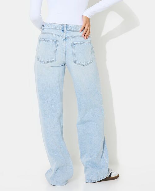 J71-3 / Jean wide taille basse - PIMKIE - 6