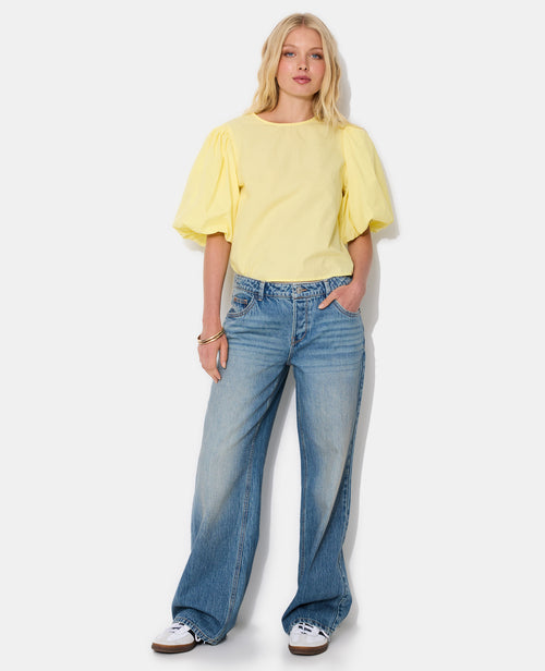 J71-3 / Jean wide taille basse - PIMKIE - 1