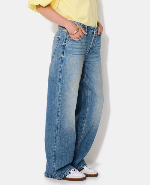 J71-3 / Jean wide taille basse - PIMKIE - 2