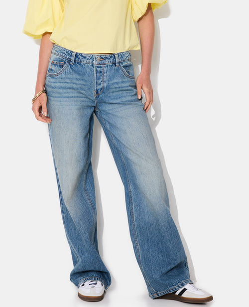 J71-3 / Jean wide taille basse - PIMKIE - 5