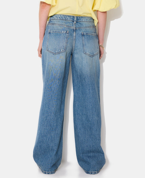 J71-3 / Jean wide taille basse - PIMKIE - 6
