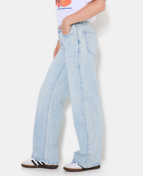 J71-3 / Jean wide taille basse - PIMKIE - 2