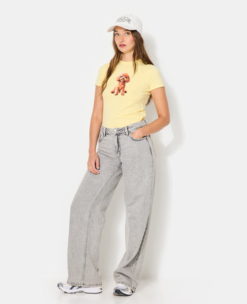 J71-2 / Jean wide taille medium - PIMKIE - 1