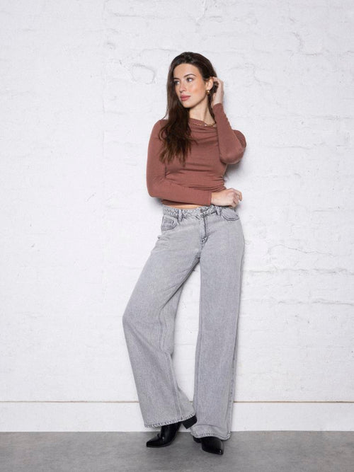 J71-2 / Jean wide taille medium - PIMKIE - 1