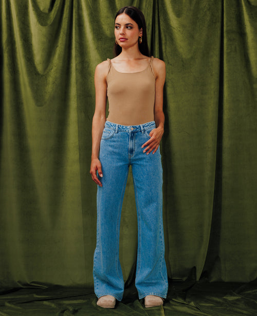 J71-2 / Jean wide taille medium - PIMKIE - 1