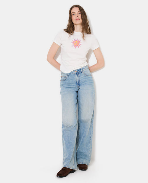 J71-2 / Jean wide taille medium - PIMKIE - 1