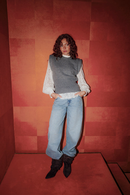 J71-2 / Jean wide taille medium - PIMKIE - 1