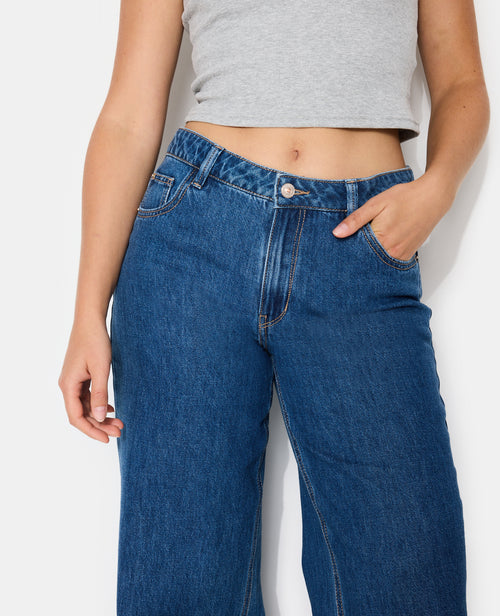 J71-2 / Jean wide taille medium - PIMKIE - 3