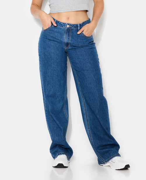 J71-2 / Jean wide taille medium - PIMKIE - 5