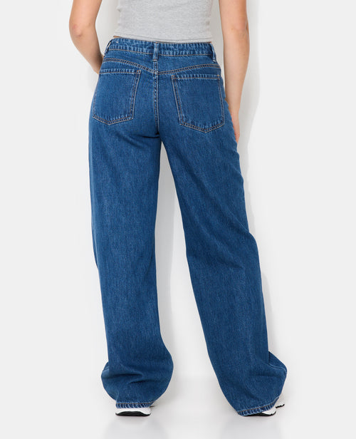 J71-2 / Jean wide taille medium - PIMKIE - 6