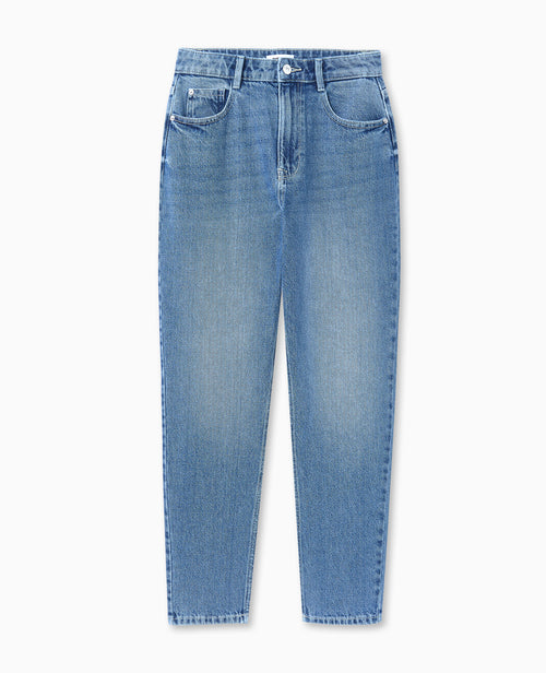 J80-1 / Jean mom taille haute - PIMKIE - 4