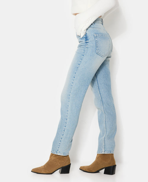 J80-1 / Jean mom taille haute - PIMKIE - 2