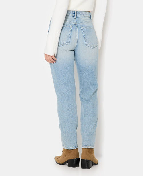 J80-1 / Jean mom taille haute - PIMKIE - 6