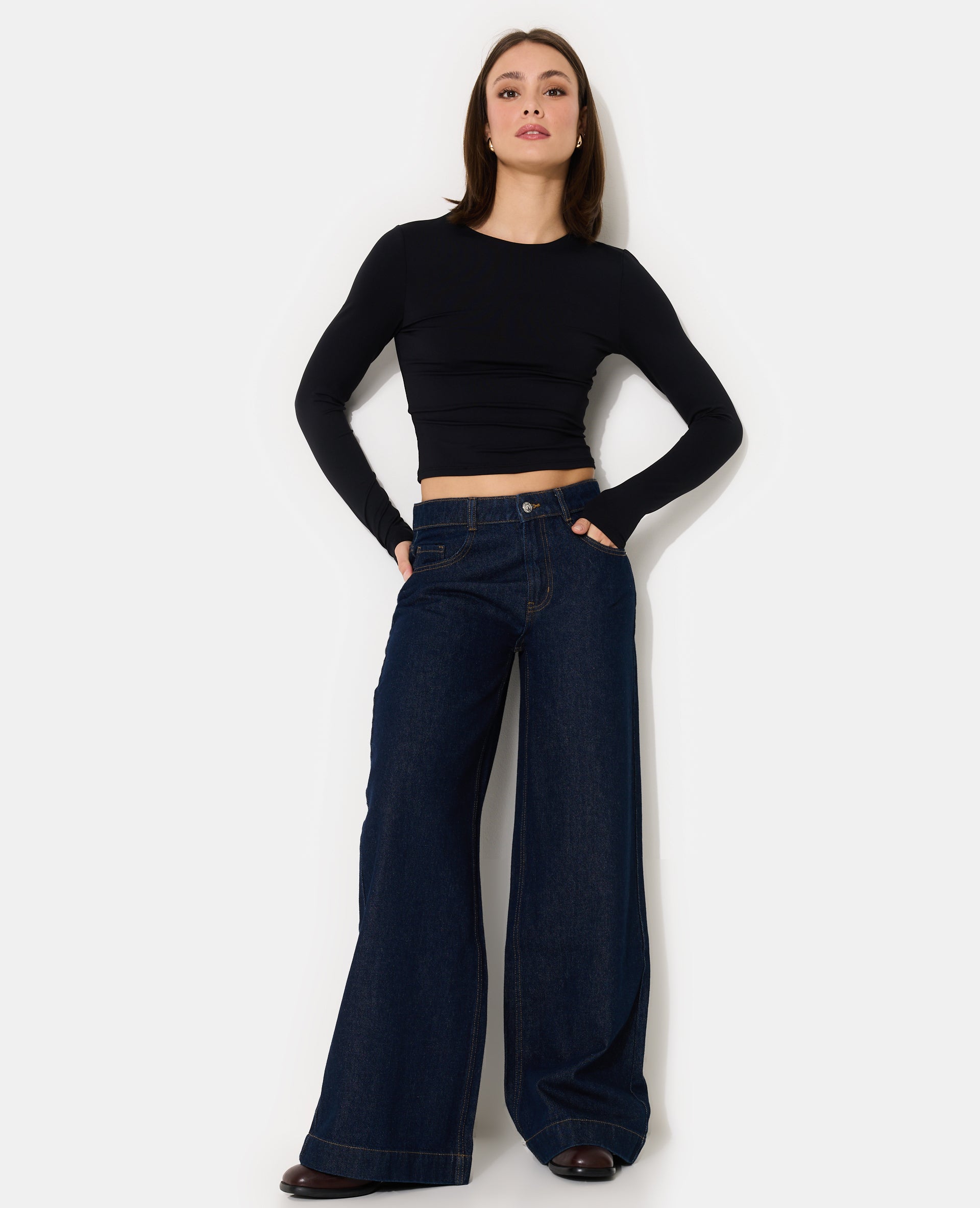 Jean wide taille medium