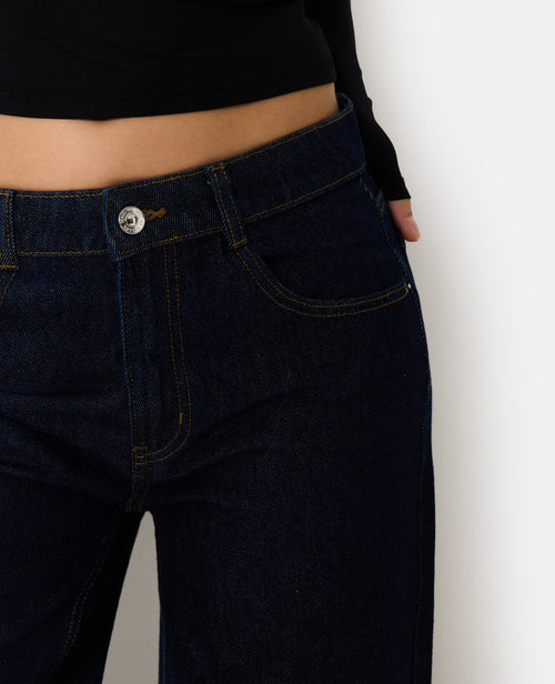 Jean wide taille medium - PIMKIE - 3