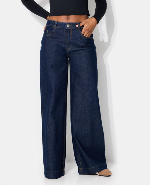 Jean wide taille medium - PIMKIE - 5