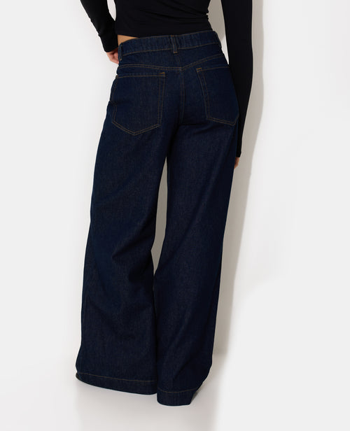 Jean wide taille medium - PIMKIE - 6