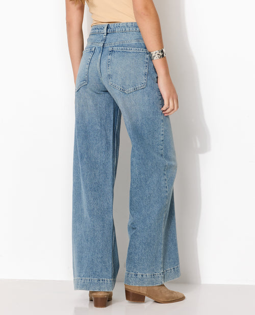 Jean wide taille medium - PIMKIE - 6