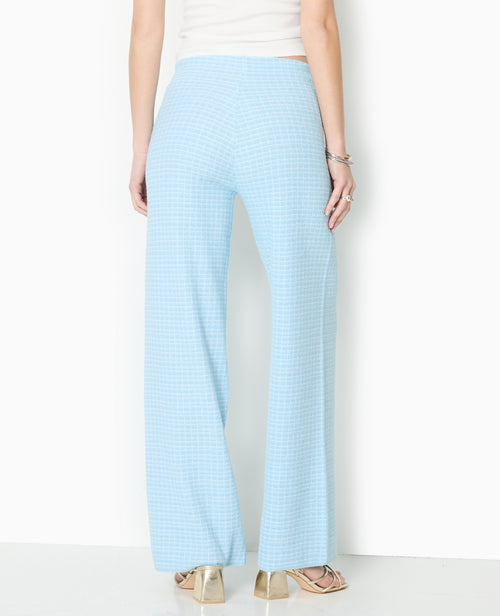 Pantalon en maille à carreaux - PIMKIE - 6