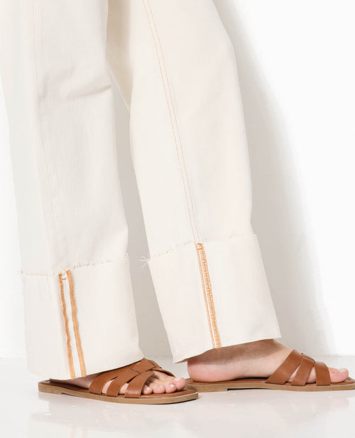 Jean droit taille regular avec revers - PIMKIE - 7