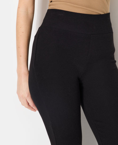 Pantalon flare en maille avec taille élastiquée - PIMKIE - 2