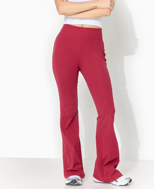 Pantalon flare en maille extensible - PIMKIE - 2