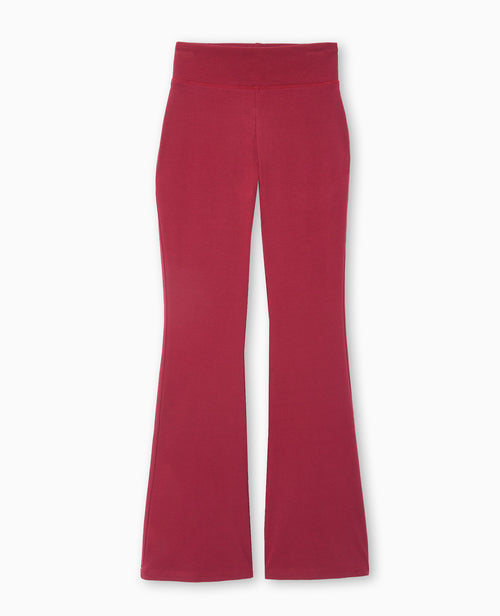 Pantalon flare en maille extensible - PIMKIE - 4