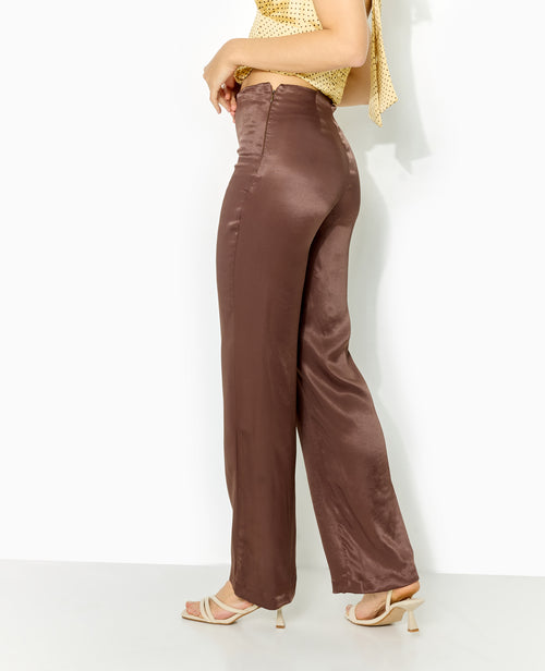 Pantalon droit en satin - PIMKIE - 7
