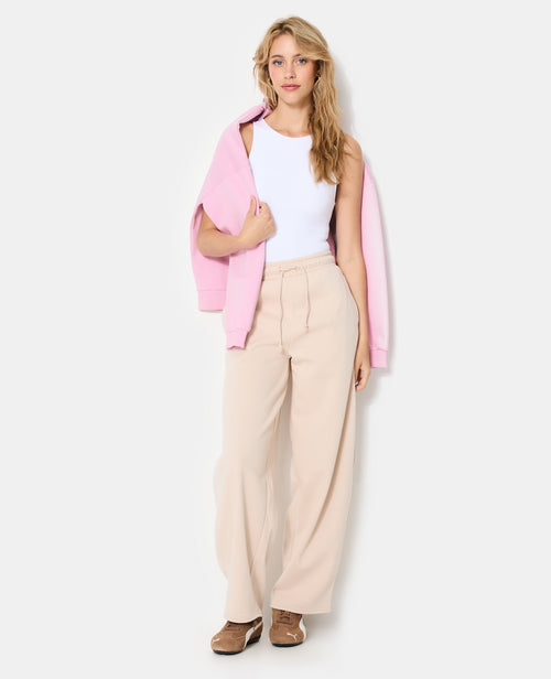 Pantalon de jogging en molleton forme barrel - PIMKIE - 1