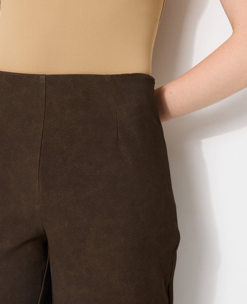 Pantalon 7/8ème en suédine - PIMKIE - 3