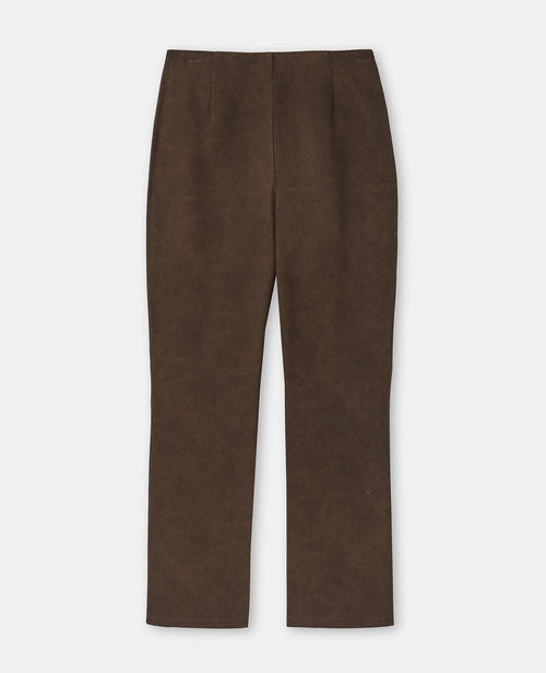 Pantalon 7/8ème en suédine - PIMKIE - 4