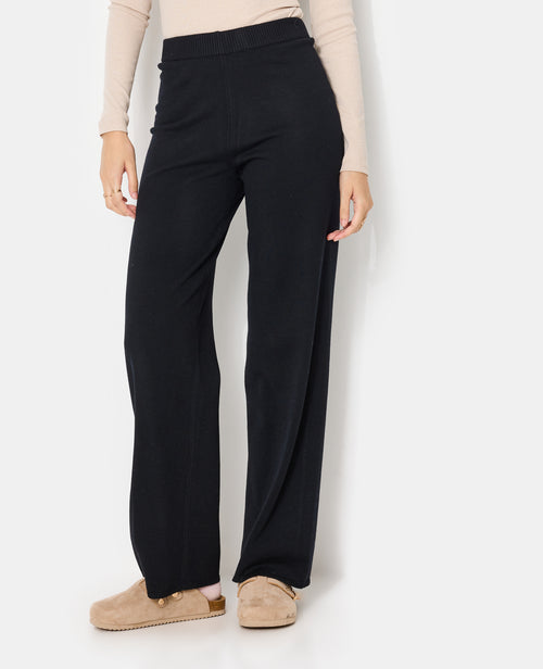 Pantalon droit en maille - PIMKIE - 3