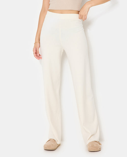 Pantalon droit en maille - PIMKIE - 3