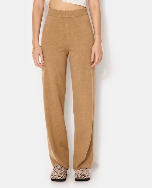 Pantalon droit en maille - PIMKIE - 5