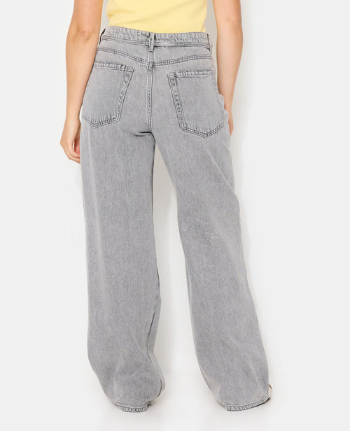 Jean baggy taille basse avec ceinture à nouer - PIMKIE - 6