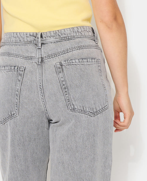 Jean baggy taille basse avec ceinture à nouer - PIMKIE - 1