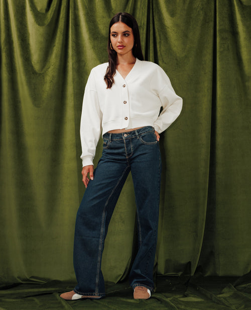 J71-3 / Jean wide taille basse - PIMKIE - 1