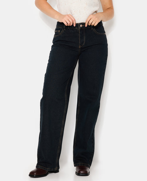 J71-3 / Jean wide taille basse - PIMKIE - 5