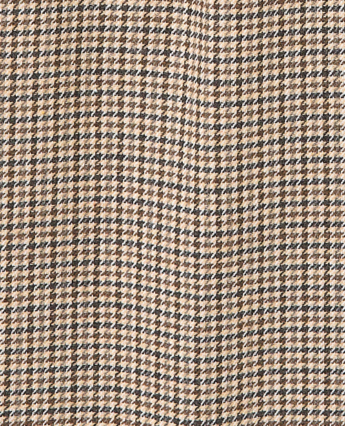 Pantalon large en tissu chaud motif pied-de-poule - PIMKIE - 7