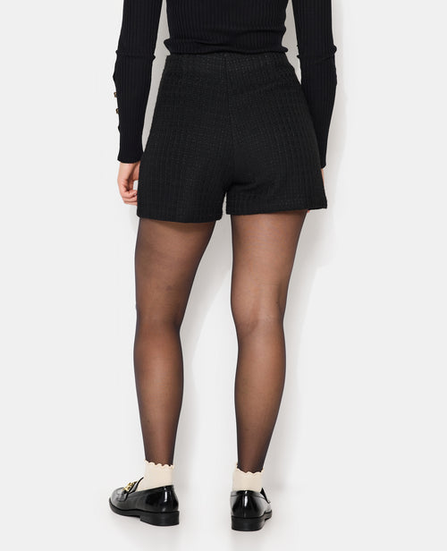 Short en tweed avec boutons écussons - PIMKIE - 6