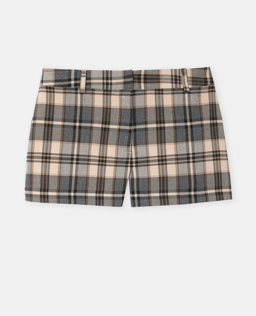 Mini-short city motif carreaux - PIMKIE - 4