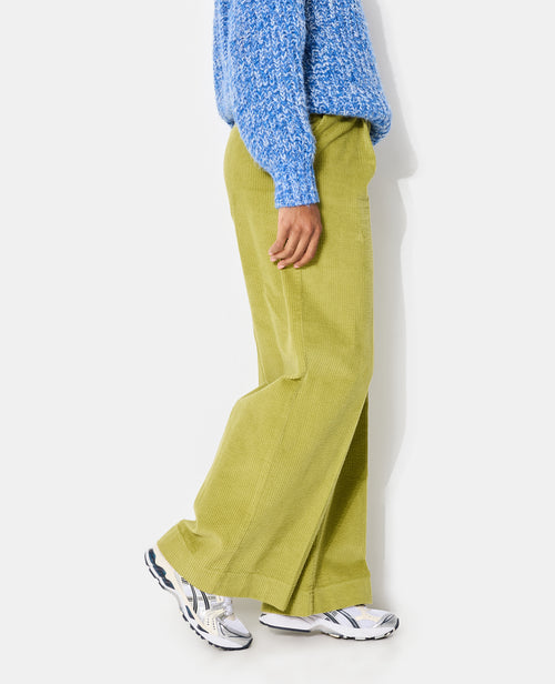 Pantalon large en velours grosse côte - PIMKIE - 2