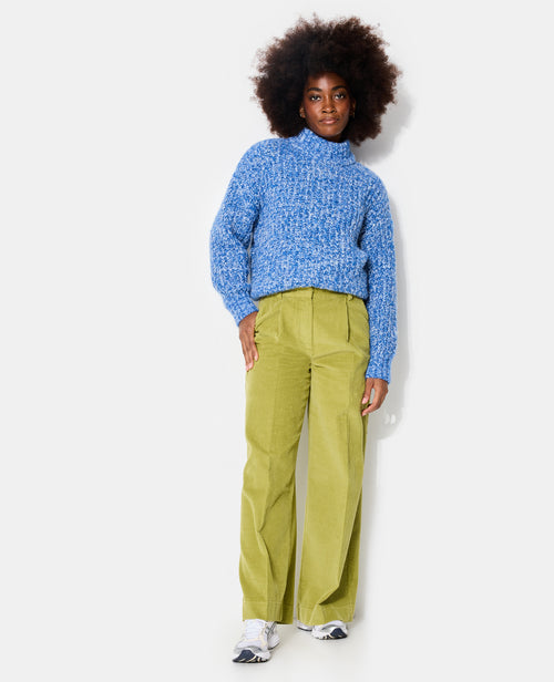 Pantalon large en velours grosse côte - PIMKIE - 3