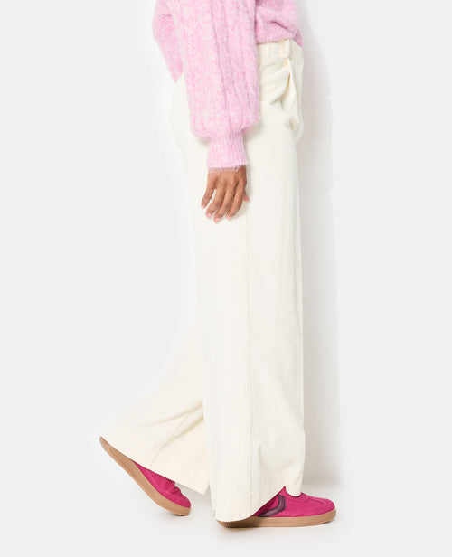 Pantalon large en velours grosse côte - PIMKIE - 2