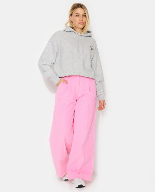 Pantalon large en velours grosse côte - PIMKIE - 1