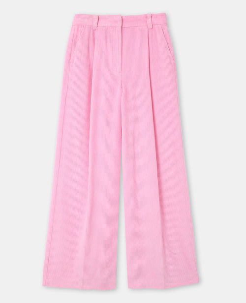 Pantalon large en velours grosse côte - PIMKIE - 4